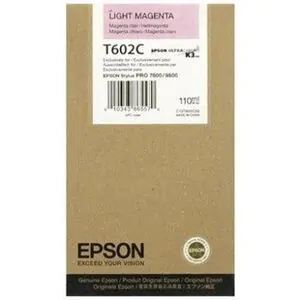 Cartucho Epson T602C00 magenta claro