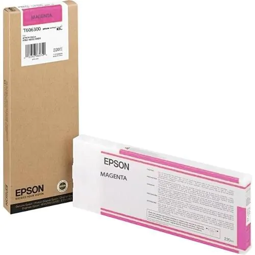 Cartucho Epson T603300 magenta vivo