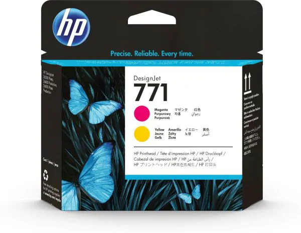 HP DesignJet Z6200/771 Cabezal Magenta/Amarillo