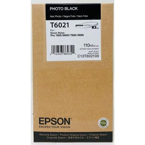 Cartucho Epson T602100 negro foto