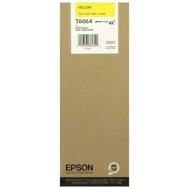 Cartucho Epson T606400 amarillo