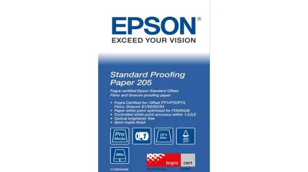 Epson Rollo de Ultra Smooth Fine Art Paper, 17" x 15,2 m, 250 g/m²