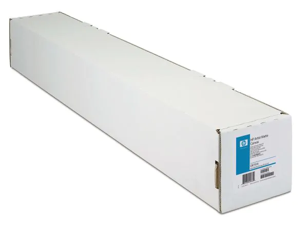 HP Papel Inkjet Art Canvas matt, Rollo de 60" x 15.2m, 380g.