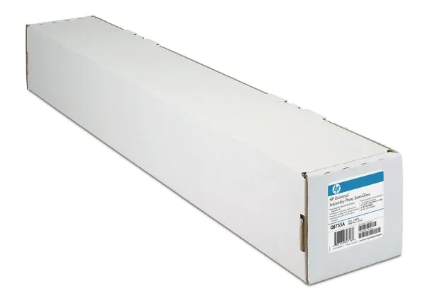 Papel Hp Fotográfico Universal Satín de secado instantáneo Rollo 60", 30,5m x 1524mm, 190g.