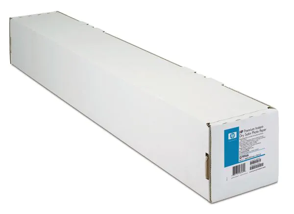 HP Premium Instant-dry Satin Photo Paper-610 mm x 22.9 m (24 in x 75 ft) papel fotográfico