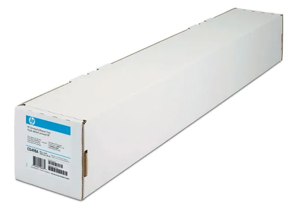 2 bobinas de HP Papel Universal Adhesive Vinyl 42" (1067mm x 20,1m) 150gr