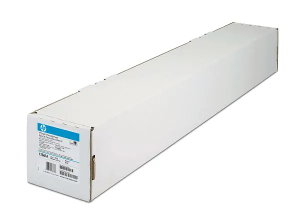 HP Papel Blanco Blanco brillante, A0, 90g/m2, 45.7m