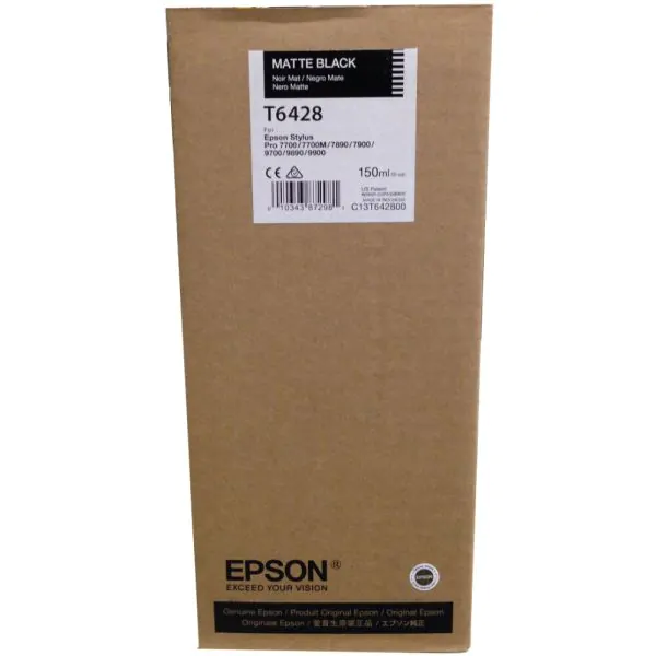 Cartucho Epson T6428 negro mate