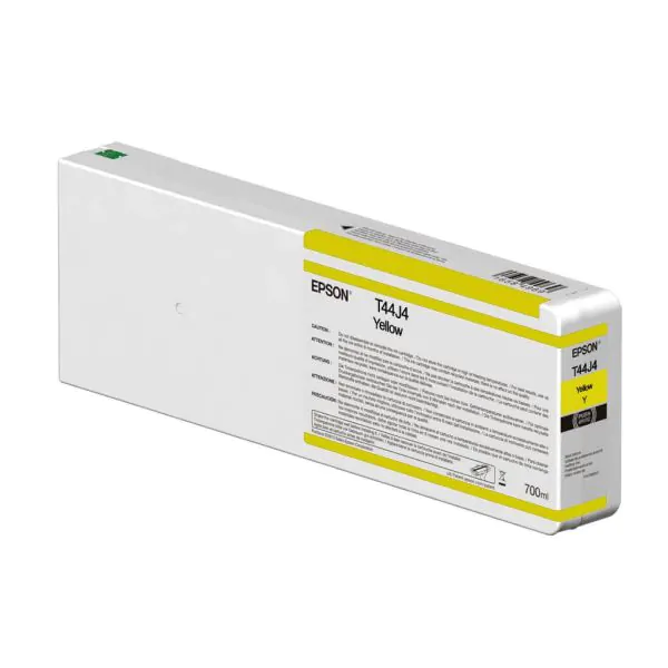 Cartucho de tinta Epson amarillo T44J4 de 700ml.