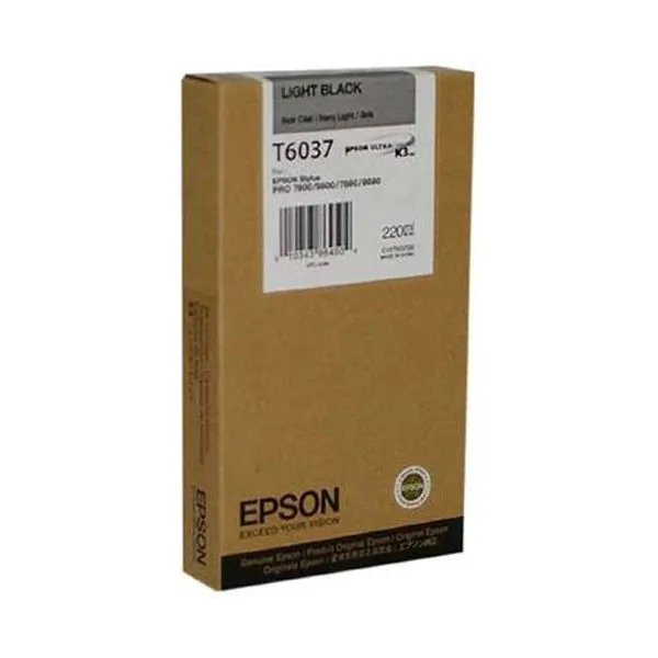 Cartucho Epson T603700 gris