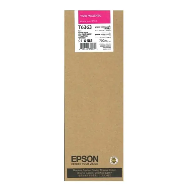 Cartucho Epson T636300 magenta vivo