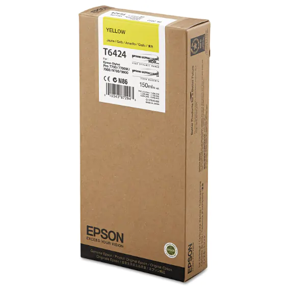 Cartucho Epson T6424 amarillo