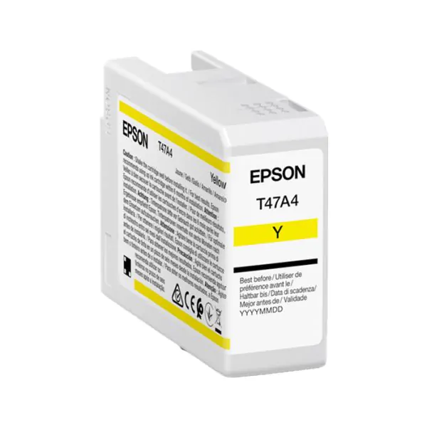 Cartucho de tinta Epson amarillo T47A4 de 50ml