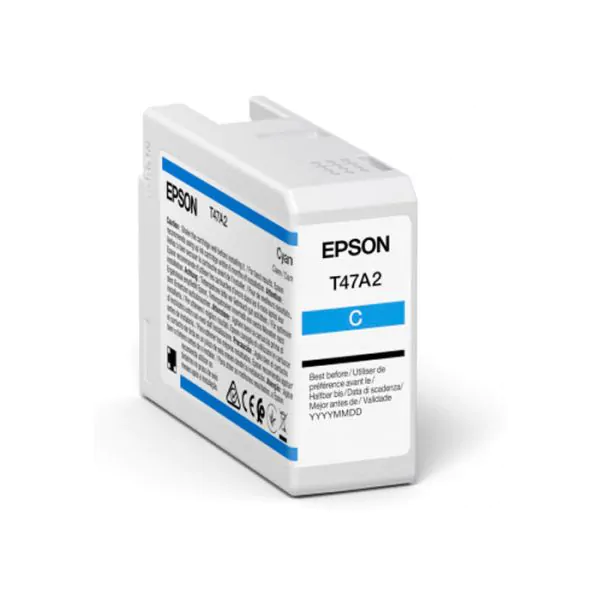 Cartucho de tinta Epson cián T47A2 de 50ml