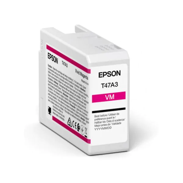 Cartucho de tinta Epson magenta T47A3 de 50ml