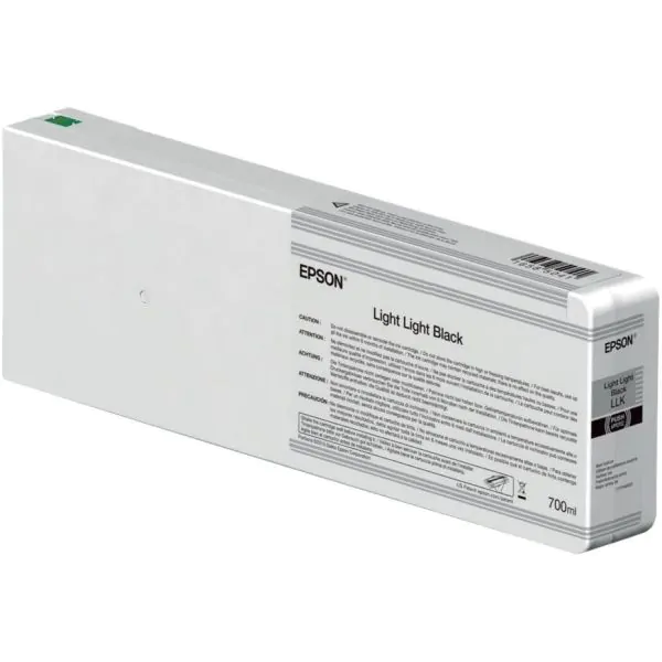 Cartucho de tinta Epson gris claro T44J9 de 700ml.