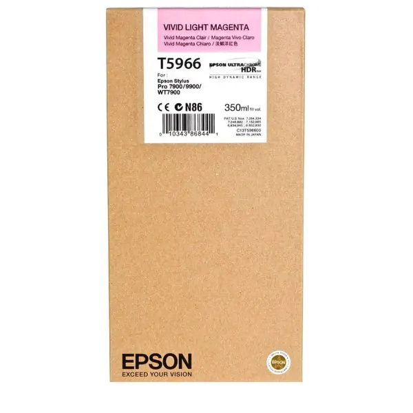 Cartucho Epson T596600 magenta claro vivo