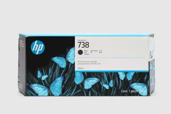 HP DESIGNJET 738M CARTUCHO NEGRO 300ML