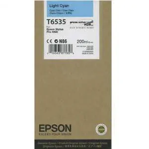 Cartucho Epson T6535 cian claro