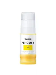 Cartucho de tinta amarilla Canon PFI-050Y de 70ml.