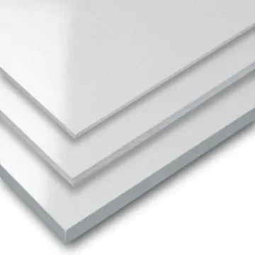 PVC Espumado blanco de 1mm. - 76 x 102 cm. - caja de 8 planchas