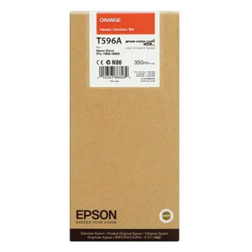 Cartucho Epson T596A00 naranja