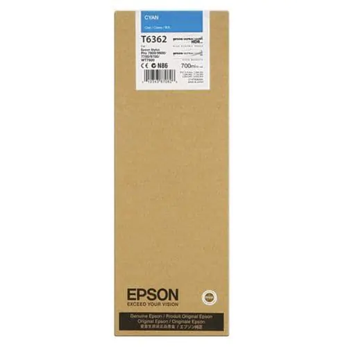 Cartucho Epson T636200 cian