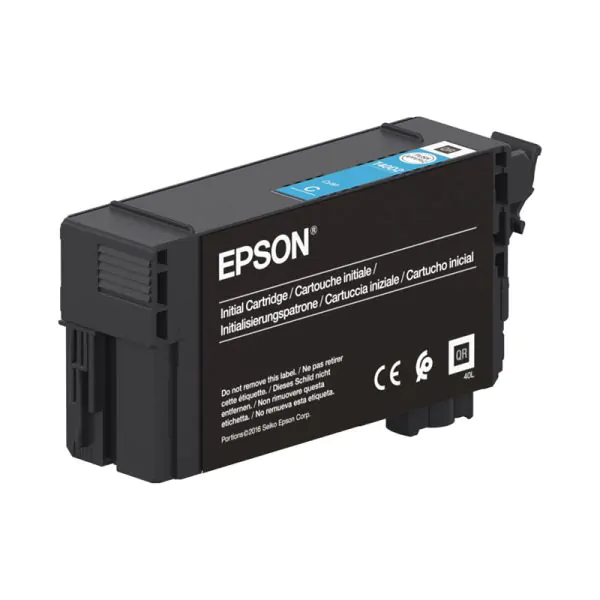 Cartucho de tinta Epson cián T40D2 de 50ml.