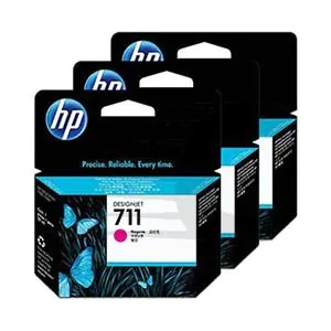 HP DesignJet T120/T520 Cartucho Magenta Nº711 (Pack 3)