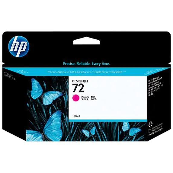 Cartucho de tinta HP Designjet nº 72 magenta de 130ml	