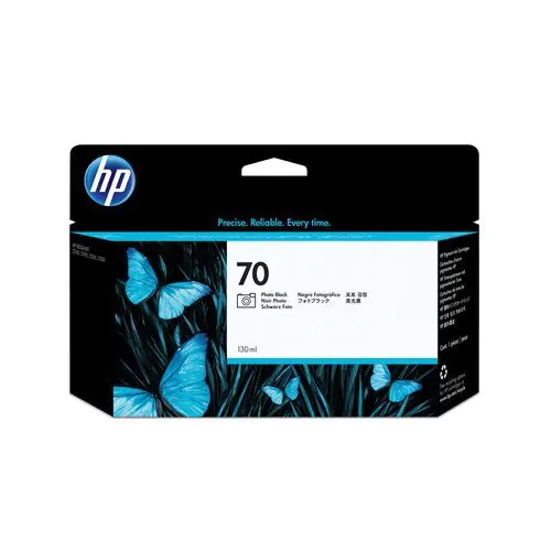 Cartucho de tinta HP Designjet nº 70 negro foto de 130ml	