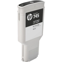 HP Cartucho de tinta DesignJet 745 negro mate de 300 ml