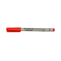 Rotulador de fibra base agua Graphtec rojo
