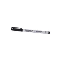 Caja de 10 Rotuladores de Punta de Fibra Base Agua (Negro) para Plotter Graphtec