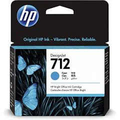 Cartucho toner HP 712 Cian 29ml	