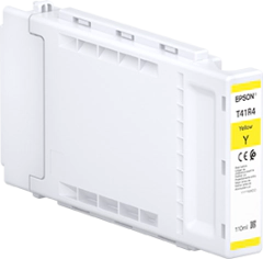 Cartucho de tinta Epson amarillo T41R4 de 110ml.
