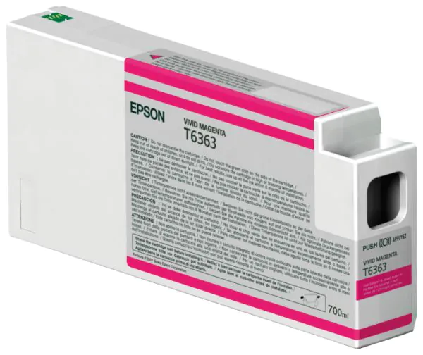 Cartucho Epson T636300 magenta vivo