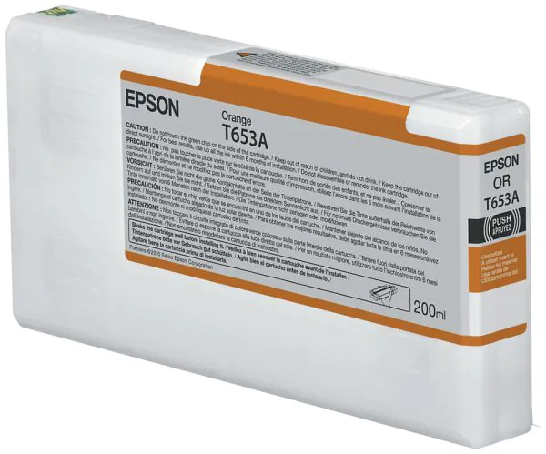 Epson GF Stylus Pro-4900 Cartucho Naranja (200 ml)