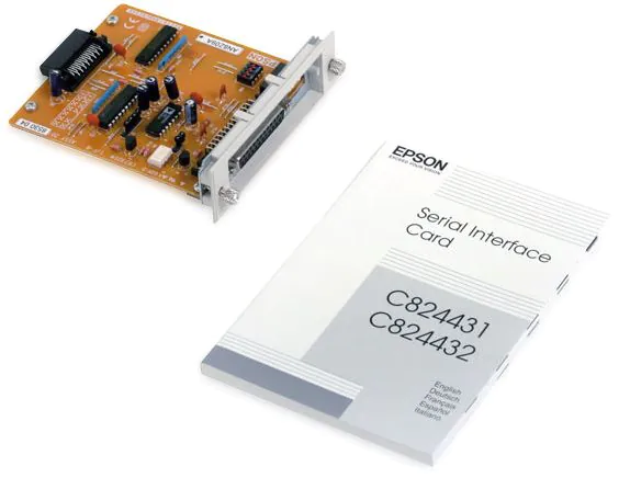 Epson Placa serie I/F SIDM, sin memoria intermedia de tipo B enchufable RS232D/20mA