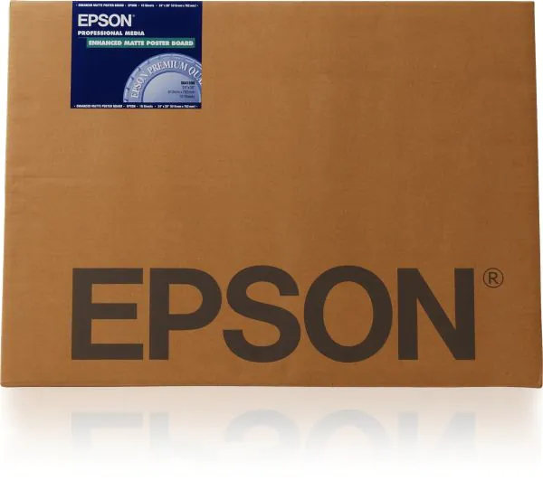 Epson Enhanced Matte Poster Board, 30" x 40", 1130 g/m², 5 hojas