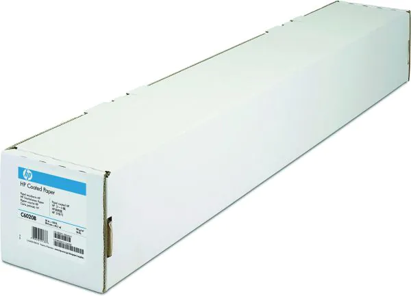 HP Papel Couche (Recubierto) Rollo 36", 45.7m. x 914mm, 98g.