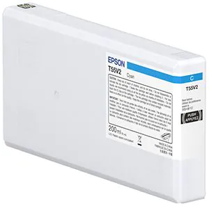 EPSON T55W2 CYAN INK CARTRIDGE