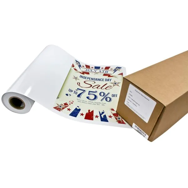 Vinilo Blanco brillo-2 x 0,42 x 30m