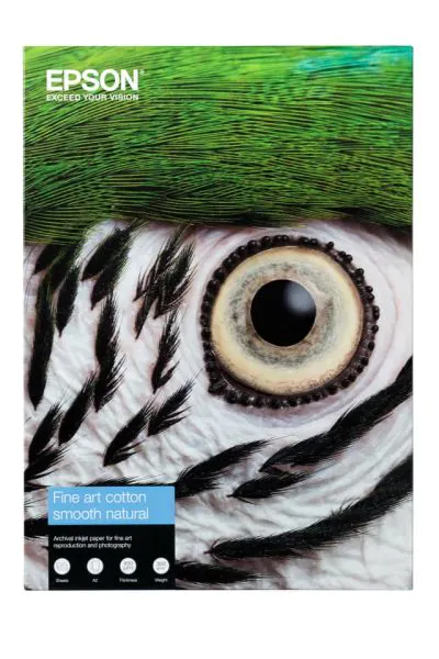 Fine Art Cotton Smooth Natural II, A2 25 Sheets