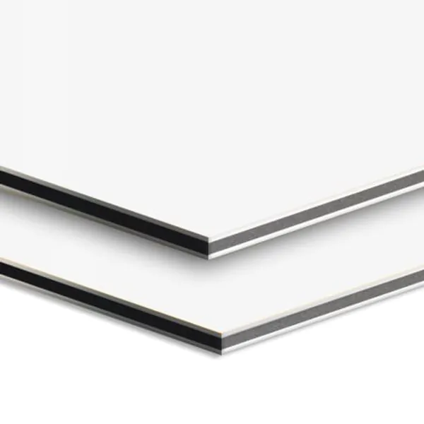 Panel dibond aluminio blanco/blanco - lámina de 0,21mm. - 150 x 152 cm. - caja de 8 planchas