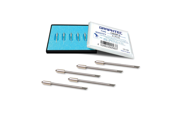 Pack 5 Cuchillas Graphtec CB09-P (0.9mm - 45º - Larga Duración)