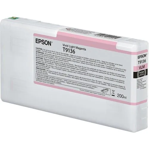 Singlepack UltraChrome HDX Vivid Light Magenta T9136 (200ml)