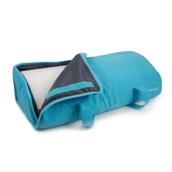 Bolso ligero Cameo 3, color azul. Compatible con Cameo 4.(Cameo 3 Light Tote - Blue) Silhouette