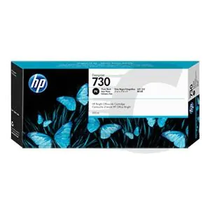 HP Cartucho de tinta DesignJet 730 negro fotográfico de 300 ml