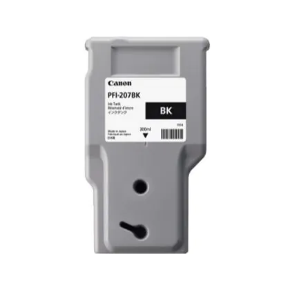 Canon PFI-207 BK cartucho de tinta 1 pieza(s) Original Negro